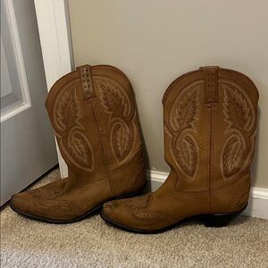 Brown Western Cowboy Boots